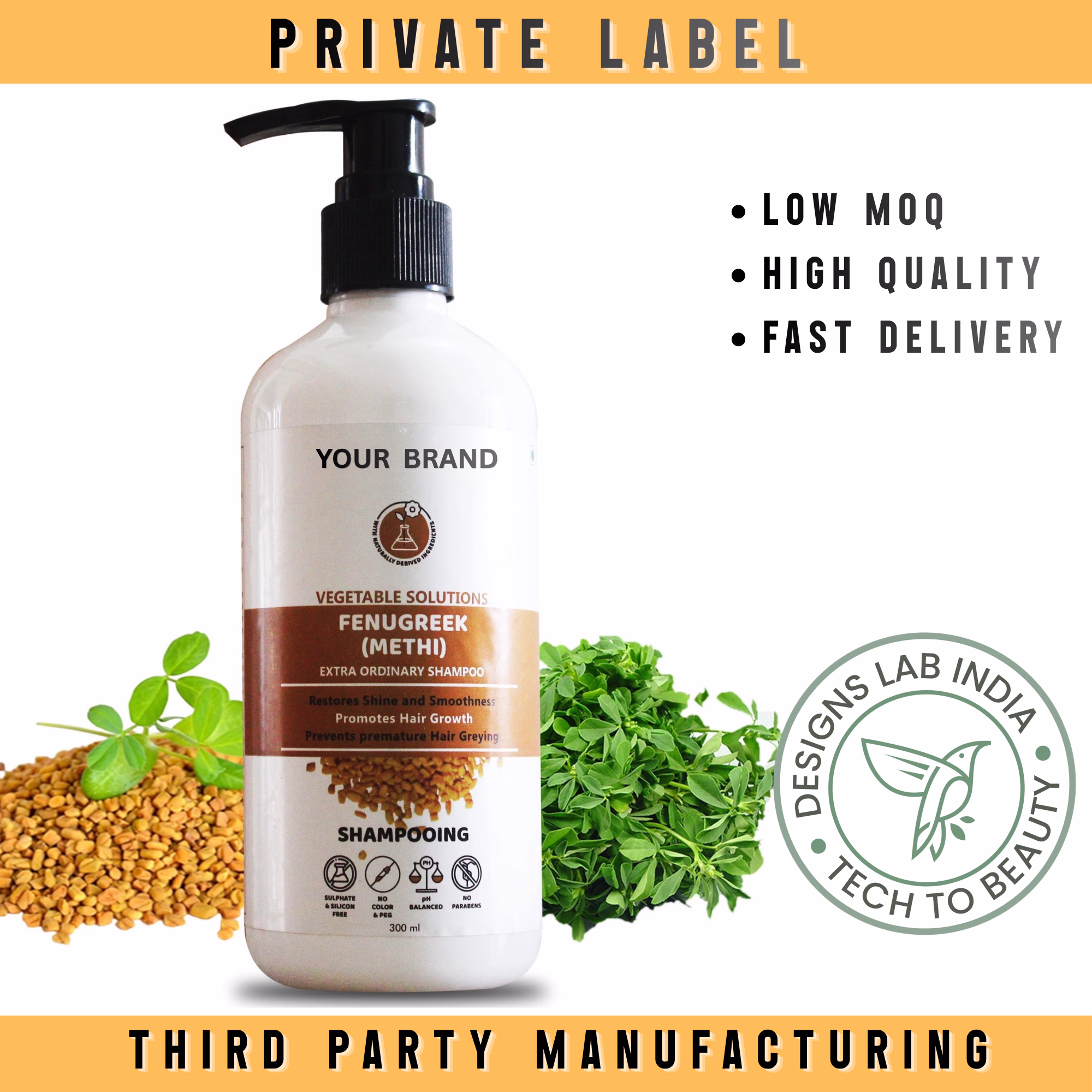 Fenugreek (Methi) Shampoo